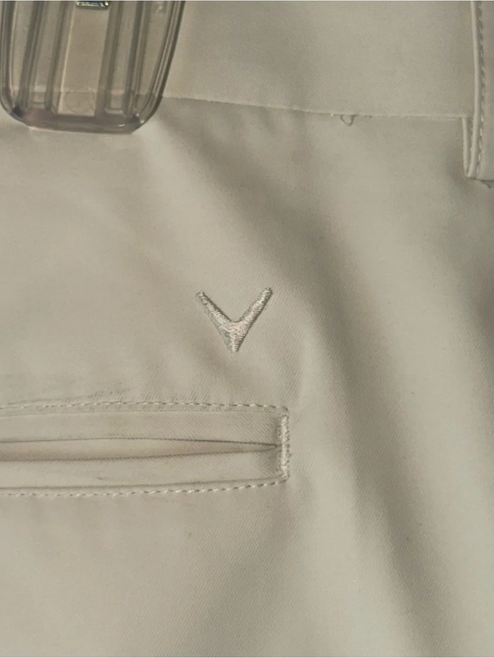 Title 428:  Callaway CTech Golf Pants Men’s 36x32 White Performance Stretch